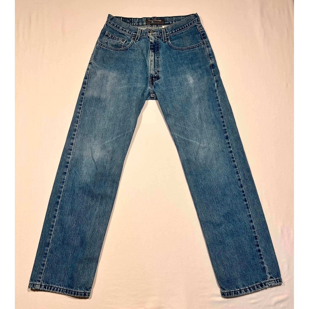 Vintage Levis SilverTab Relaxed Fit Jeans 30x30 Medium‎ Wash Denim Straight Leg
